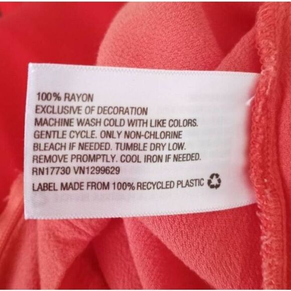 XHILARATION PEACH ROMPER SZ.M EUC - Picture 4 of 4